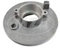 Bremsschild hinten - roh - mit Bolzen - Simson Dreirad SD50