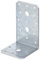 Alberts 846404 Équerre d'assemblage | galvanisée Sendzimir | 100 x 60 x 60 mm | kit de 50