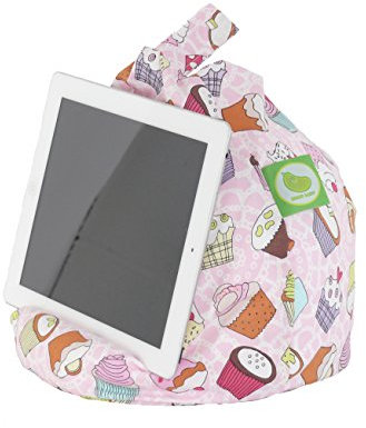 eReader & Bücher Mini Sitzsack von Bean Lazy passt für alle Tablets und eReaders - Cupcake