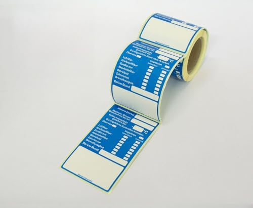 Sticker-Verlag Inspektionsaufkleber 50 Stück – Service Zettel KFZ, Inspektionszettel, Wartungsaufkleber, Kundendienst Aufkleber, Service Auto, KFZ Aufkleber (50 Stück)