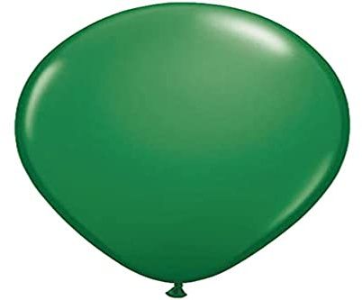 Folat 08102 Green Dark Balloons 30 cm-100 Pieces, 30cm-100 Stück