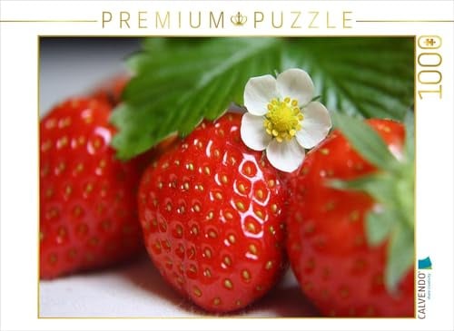 CALVENDO Puzzle Erdbeerzeit | 1000 Teile Lege-Größe 64 x 48 cm Foto-Puzzle für glückliche Stunden