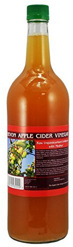 Apple Cider Vinegar with 'Mother' - 1 litre Glass Bottle
