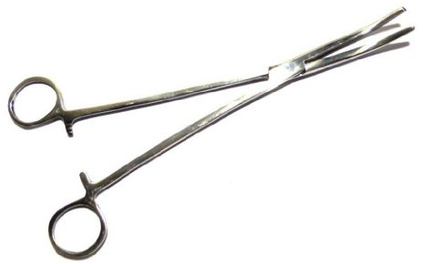 Arterienklemme 20cm gebogen, Hakenlöser, Zange, Rostfreier Edelstahl! Expert Anglers
