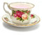 Royal Albert Old Country Roses Tea Cup and Saucer Candle, Pink Candle