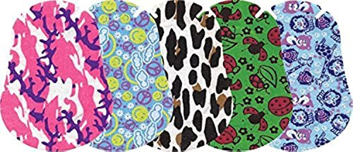 Ortopad – Lot de 50 cache-œils adhésifs pour les yeux en bambou pour filles - Matériau plus doux - Taille standard