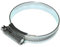 JCS - 2 fascette stringitubo ad alta presa, misura 80, placcate in zinco, 60-80 mm, 3 morsetti