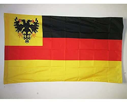 AZ FLAG Bandiera Germania di Guerra 1848-1852 150x90cm - Bandiera Tedesca 90 x 150 cm Foro per Asta