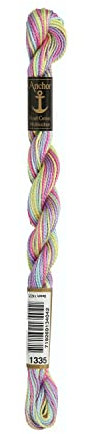 Anchor 4515005-01335 Stickgarne, 100% Baumwolle, 1335, Stärke 5, 21m, 7 Gramm