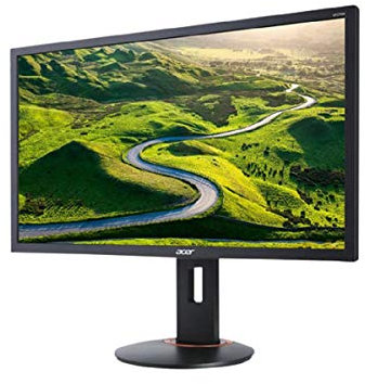 Acer XF0 (XF240Hbmjdpr) Monitor TN de 61 cm (24 pulgadas) mate (MHL, DP, FHD 1920 x 1080, 1ms GTG, 144Hz (DP), 350 nits, altura ajustable, pivote, compatible con NVIDIA G-Sync)