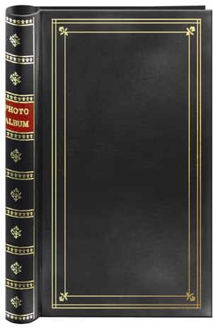 Pioneer Photo Albums Spiralbindung Fotoalbum 300 bidirektional Memo Taschen Halt 4 x 6 Fotos, Bay Blue schwarz