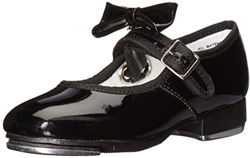 Capezio Mary Jane Bambina, Vernice Nera, 32 EU