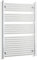 companyblue 800mm Wide x 1200mm High Flat Chrome Heated Towel Radiator HTR - Central & Electric Compatible - Silver