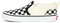 Vans Mixte Enfant Asher Basket, Blanc Checkers Black Natural, 38.5 EU