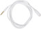 goobay 62361 Câble de Rallonge Audio et pour Casque AUX, 4 Pôles, 3.5 mm Slim, CU, 1.5 m Longueur de Câble