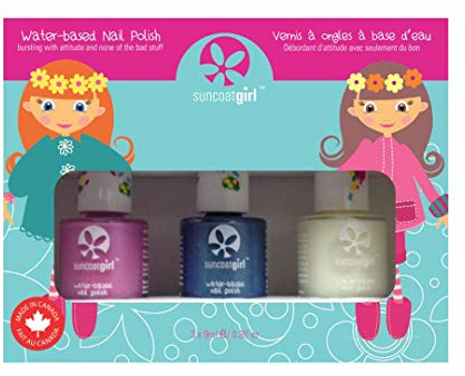 Suncoat Girl Mermaid Princess 3 Nail Kit for Children