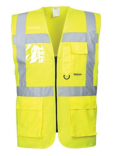 Portwest Men's Vest, Yellow, L