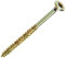 Forgefix ForgeFast Boîte de 200 vis à bois en zinc compatibles avec clé Torx 3,5 x 50 mm