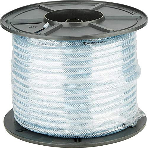 Gardena 4973-20 Transparent-Schlauch mit Gewebe, 8 x 3 mm, 50 m