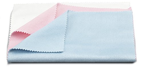 Tamiya 300087090 – Polishing Cloth Set, 3 Pieces, Pink/Blue/White