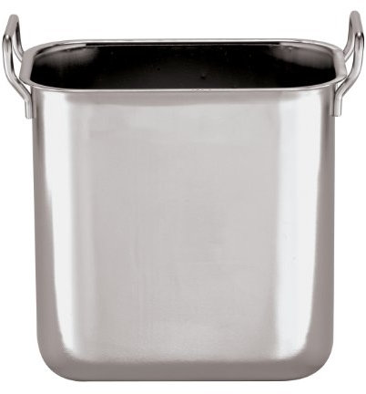 Paderno World Cuisine 1-1/2-Quart Stainless-Steel Square Bain-Marie Insert