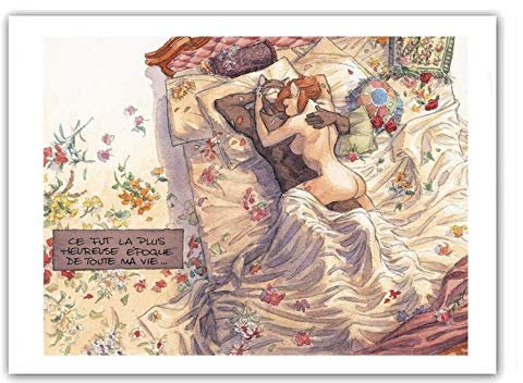 ZigZag Editions Poster Offset Blacksad, Love (35,5x28cm)