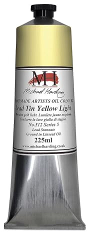 Michael Harding : Oil Paint : 225ml : Yellow Ochre