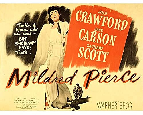 Wee Blue Coo Advertising Movie Film Mildred Pierce Joan Crawford Art Large Art Print Poster Wall Decor 18x24 inch
