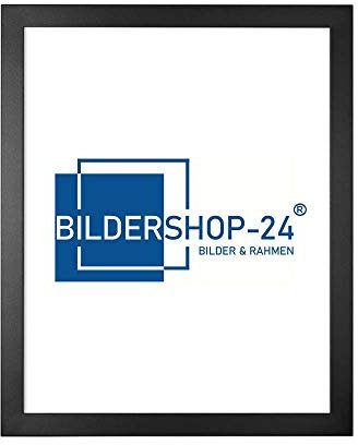 Bildershop-24 Puzzlerahmen Monza 50x70cm Schwarz für ca. 1000 Teile