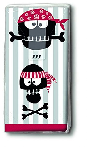 PAPER+DESIGN Motiv Taschentuch FSCMix 10 Stck.,Pirates Ahoi