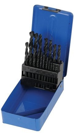 Silverline DS50 Coffret de forets HSS 19 pièces