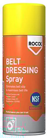 Rocol 34295 300ml Belt Dressing Spray