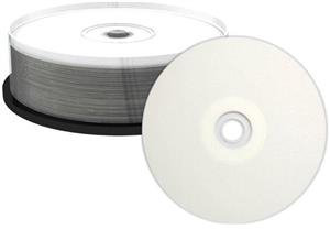 MediaRange MRPL401 25GB BD-R 25Stück(e) Leere Blu-Ray Disc - Leere Blu-Ray Discs (BD-R, 120 mm, 25 GB, Weiß, 4x, Tortenschachtel)
