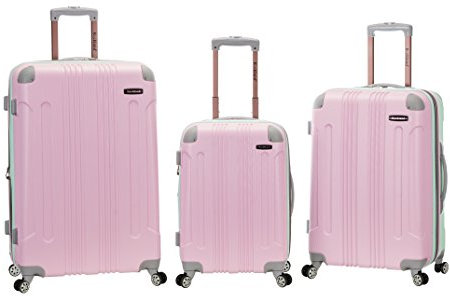 Rockland London Hartschalen-Trolley, Mint, 3-Piece Set (20/24/28), London Hartschalen-Koffer mit Drehrad