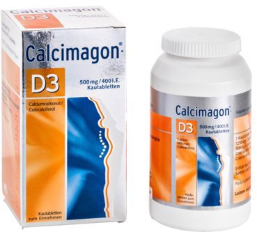 CALCIMAGON D3 Kautabletten 30 St