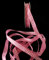 Karoband Dunkel Rosa 10mm x 10m