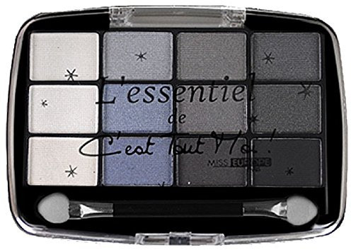 Miss Miss L‘Essentiel Lidschatten-Palette, Grau