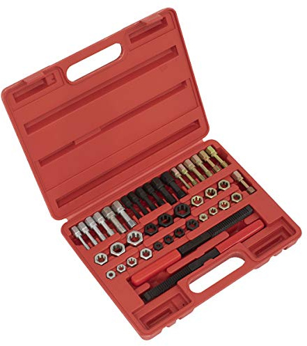 Sealey AK311 Re-Threaded Master Kit Metric/UNF/UNC, Multicoloured