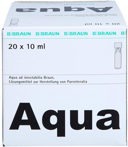 BRAUN Aqua ad iniectabilia Wasser für Injektionszwecke, 200 ml Lösung