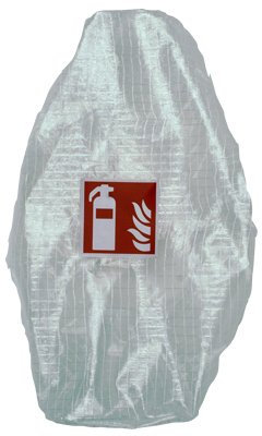 Housse-filet de protection pour extincteur ISO 6 kg