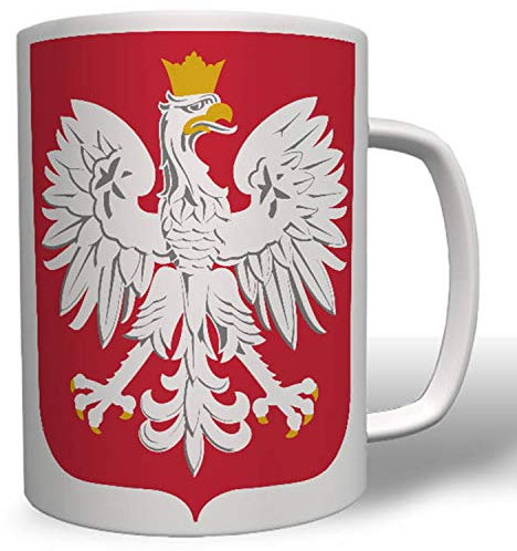 Polska Polen Wappen Abzeichen Emblem Adler Land Tasse #16629