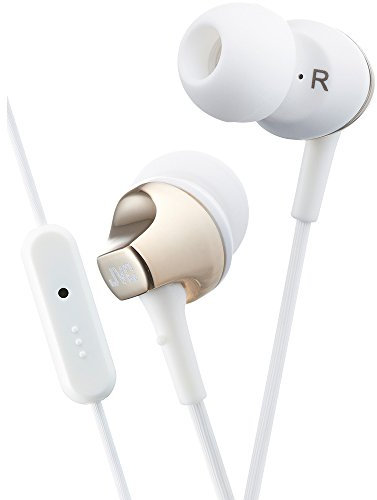 JVC HA-FR325-N - Auriculares de Diadema (Clavija Jack de 3,5 mm), Color Dorado