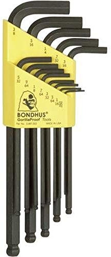 Bondhus 10937-10937 Jgo.13 Ll.Allen P-B.Pulg.0,05-3/8