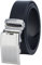LINDENMANN Ledergürtel Herren/Gürtel Herren, Rindleder-Gürtel XL mit Automatik-Koppelschließe, schwarz, Größe/Size:120;Farbe/Color:schwarz