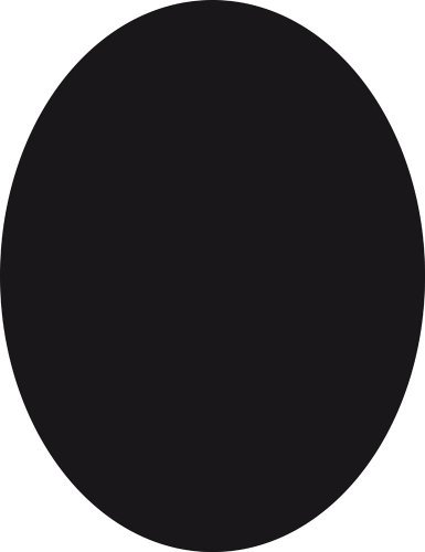 Securit FB-Oval Kreidetafel maximal 30 x 50 cm