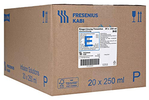 RINGER LÖSUNG Fresenius KabiPac 20X250 ml