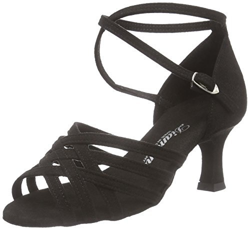 Diamant Damen 008-077 Standard & Latein, Schwarz (Schwarz), 36 EU