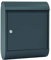 MEFA Briefkasten Topaz 842 (Farbe basaltgrau, Postkasten mit Sicherheitsschloss, Größe 430x340x150 mm) 842500M