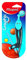 MAPED Lot de 6 Compas Scolaire Graphic 360 degrés 100mm cercle 396 mm pour crayon