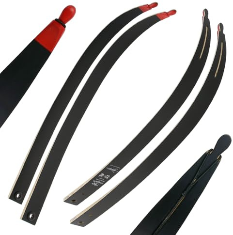 RAGIM Wurfarme schwarz für Lange Griffstücke 68 Zoll Matrix oder Wildcat (26 lbs)